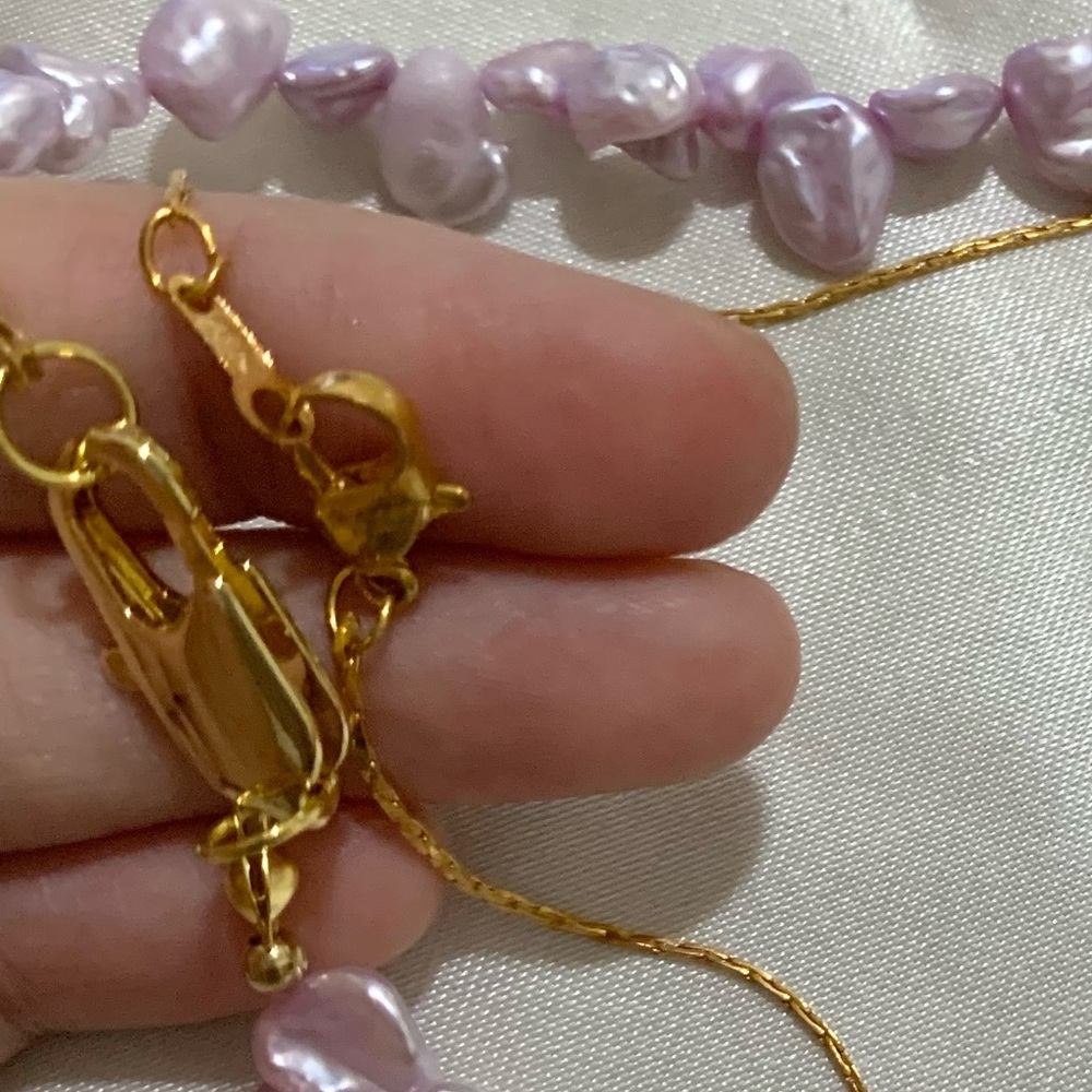 Fresh Water Pearl With Butterfly Charm View 5